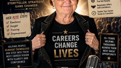 Today's Daily Corporate Rockstar is none other than the Awesome Mary Whitaker, Career Consultant.